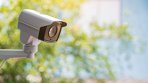 Outdoor surveillance camera